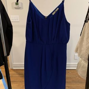 Cami Strapped Blue Dress